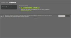 Desktop Screenshot of jazanu.com